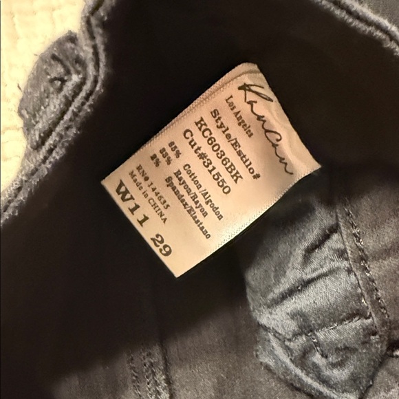 KanCan Black Distressed Jean Shorts - Picture 5 of 5